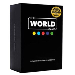 THE WORLD GAME - GEOGRAPHY CARD GAME FOR KIDS - NEW SEALED